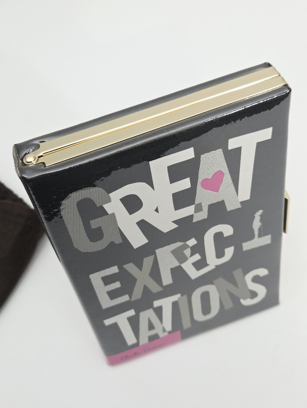 NEW KATE SPADE GREAT EXPECTATIONS BOOK CLUTCH BAG - Picture 3 of 12
